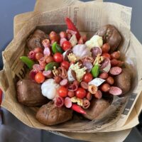 Мужской букет из колбасы «Рыцарь»
